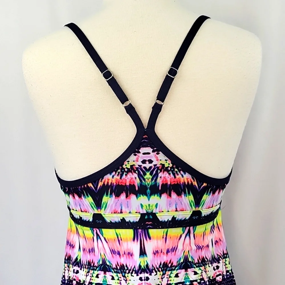 Athleta Racerback Tie Dye Athleisure Sundress Size Medium